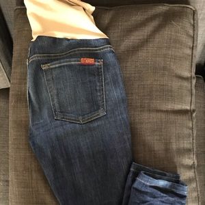 7 for all mankind maternity jeans
